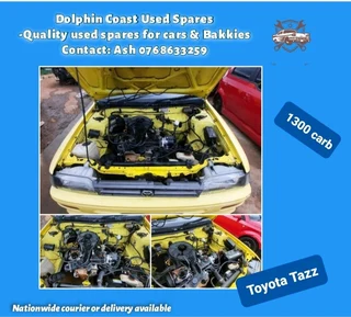 Toyota Conquest stripping for spares