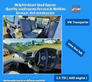 VW Transporter T5 kombi stripping