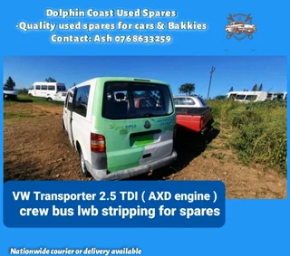 VW Transporter T5 kombi stripping