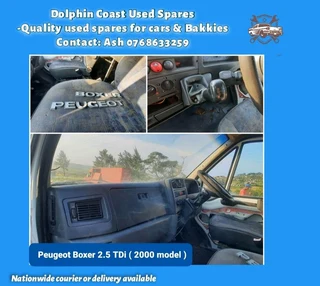 Peugeot Boxer 2.5 TDI stripping