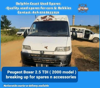 Peugeot Boxer 2.5 TDI stripping