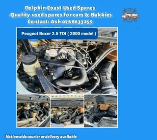 Peugeot Boxer 2.5 TDI stripping