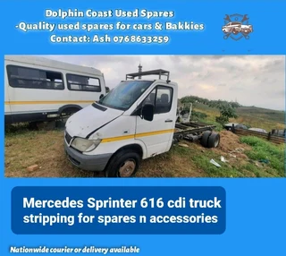Mercedes Sprinter 616 truck stripping