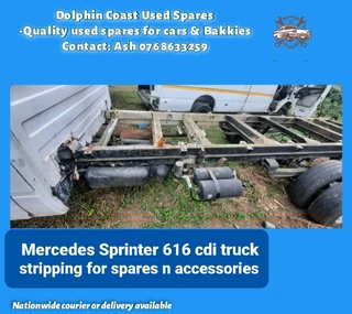 Mercedes Sprinter 616 truck stripping