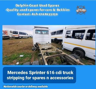 Mercedes Sprinter 616 truck stripping