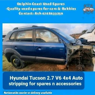 Hyundai Tucson V6 4x4 stripping for spares