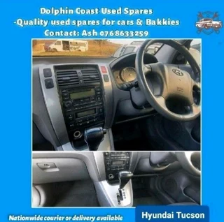 Hyundai Tucson V6 4x4 stripping for spares
