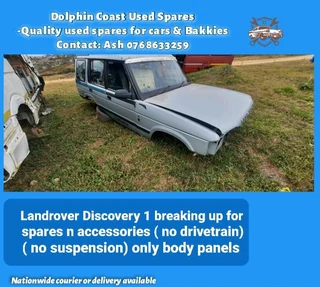 Landrover Discovery 1 body stripping