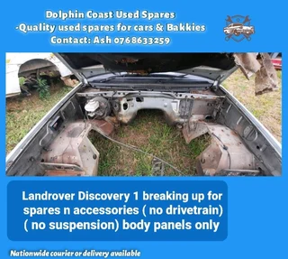 Landrover Discovery 1 body stripping