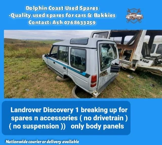 Landrover Discovery 1 body stripping