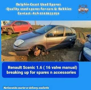 Renault Scenic 1.6 manual stripping
