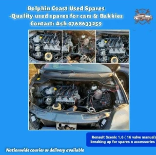 Renault Scenic 1.6 manual stripping