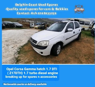 Opel Corsa Gamma 1.7 dti stripping