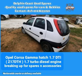 Opel Corsa Gamma 1.7 dti stripping