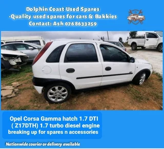Opel Corsa Gamma 1.7 dti stripping