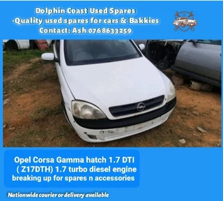 Opel Corsa Gamma 1.7 dti stripping