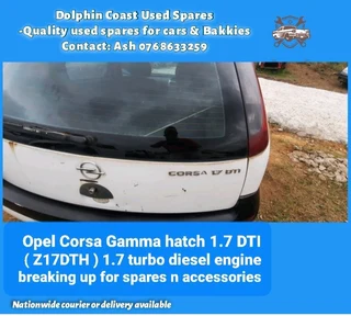 Opel Corsa Gamma 1.7 dti stripping