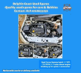 Opel Corsa Gamma 1.7 dti stripping