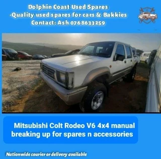 Mitsibushi Colt Rodeo V6 stripping