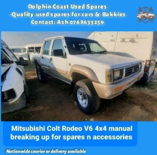 Mitsibushi Colt Rodeo V6 stripping