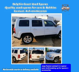 Jeep Patriot 2.4 petrol stripping