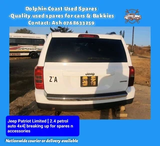 Jeep Patriot 2.4 petrol stripping