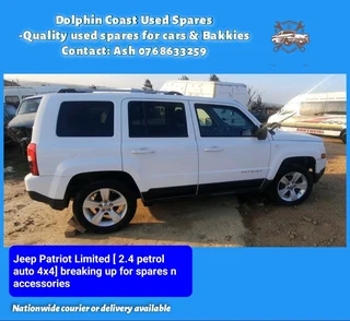 Jeep Patriot 2.4 petrol stripping