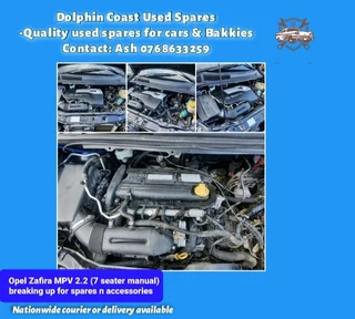 Opel Zafira 2.2 MPV stripping