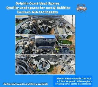 Nissan Navara VQ40 dbl csb stripping