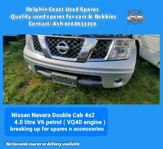 Nissan Navara VQ40 dbl csb stripping