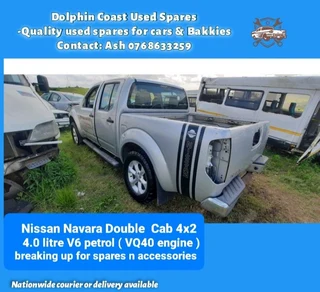 Nissan Navara VQ40 dbl csb stripping