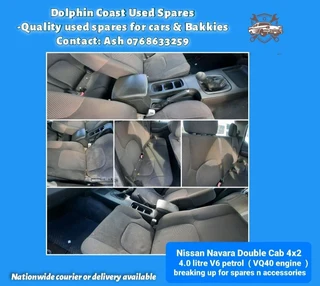 Nissan Navara VQ40 dbl csb stripping