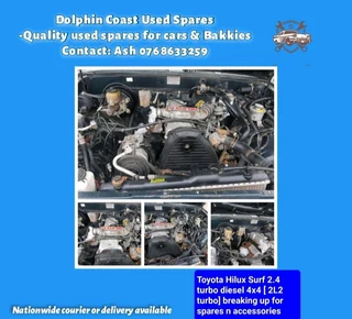 Toyota Hilux Surf 2.4 turbo diesel stripping
