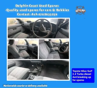 Toyota Hilux Surf 2.4 turbo diesel stripping