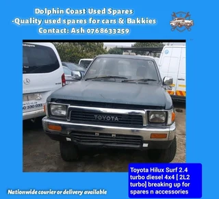 Toyota Hilux Surf 2.4 turbo diesel stripping
