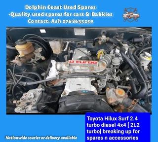 Toyota Hilux Surf 2.4 turbo diesel stripping
