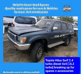 Toyota Hilux Surf 2.4 turbo diesel stripping