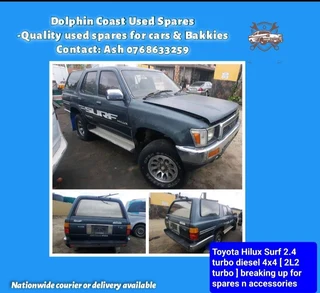 Toyota Hilux Surf 2.4 turbo diesel stripping