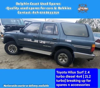 Toyota Hilux Surf 2.4 turbo diesel stripping