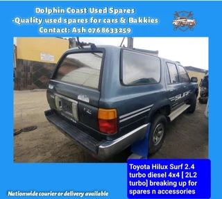 Toyota Hilux Surf 2.4 turbo diesel stripping