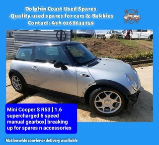 Mini Cooper S R53 stripping for spares