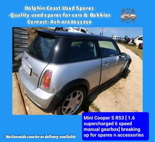 Mini Cooper S R53 stripping for spares