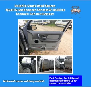 Ford Territory 4.0 peteol stripping