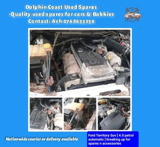 Ford Territory 4.0 peteol stripping