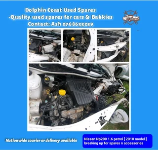 Nissan NP200 1.6 petrol stripping