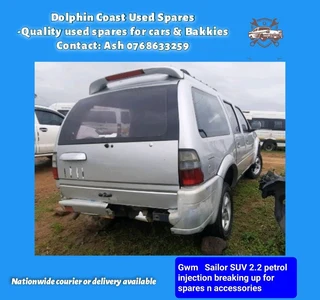 Gwm sailor suv stripping for spares