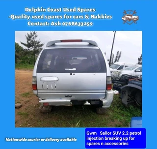 Gwm sailor suv stripping for spares