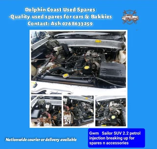 Gwm sailor suv stripping for spares