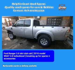 Ford Ranger 3.0 TDCI club cab stripping