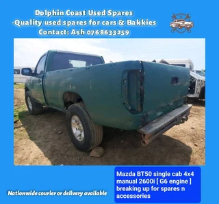 Mazda Bt50 single cab lwb stripping